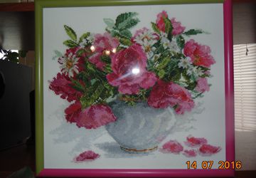 Цветы картина