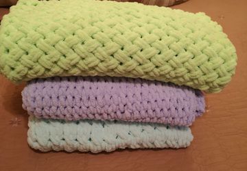 Детские плюшевые пледы