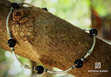 Набор украшений из натуральных камней