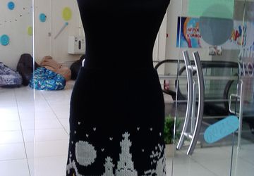 Снуд и юбка "Зима"