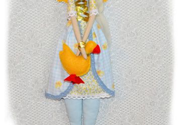 Кукла в стиле Тильда- Пастушка