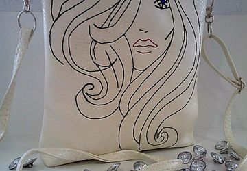 Сумочка через плечо "Таинственная незнакомка"