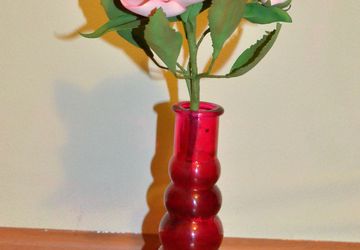 пион на стебле