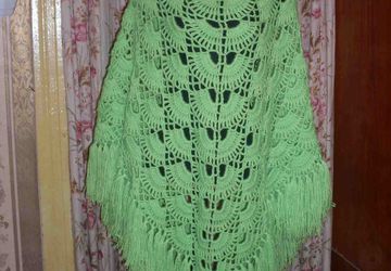 Шаль "Ракушка" на заказ