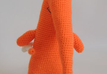 Лисичка с гусем (на заказ)