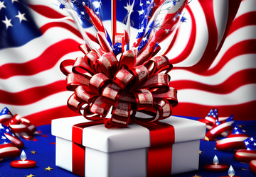 How to make a gift for 4th of July