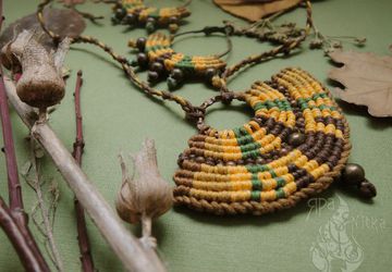 БОХО-КОМПЛЕКТ  "КРАСКИ ОСЕНИ "