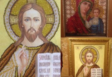 Икона ручной работы