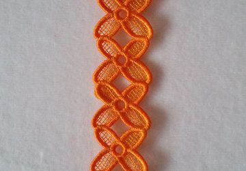 Кружевная закладка для книг