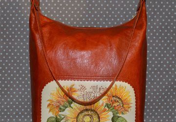 Женская сумка из натуральной кожи