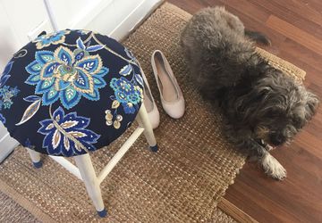 Переделка старой табуретки