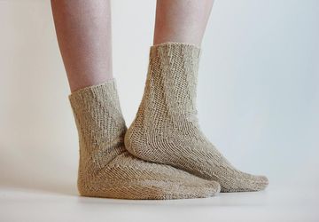 Носочки вязаные