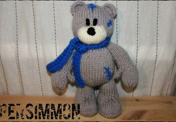 Мишка с шарфиком