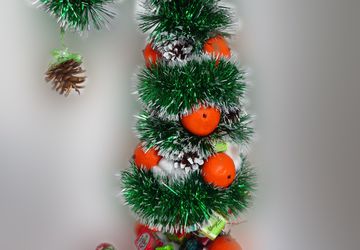 Елочка с мандаринами