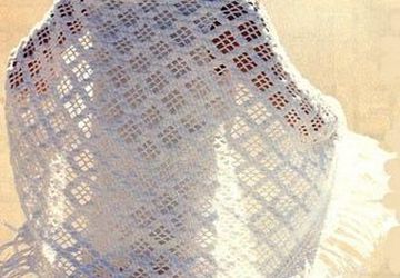 Шаль крючком