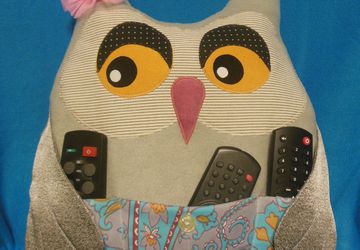 Подушка-пультодержатель "Сова"