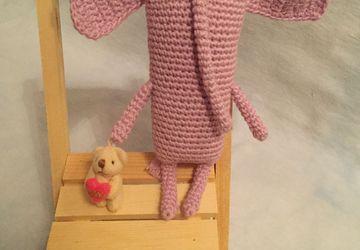 Лавандовый слоник