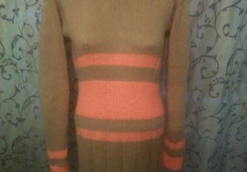 Вязаное платье