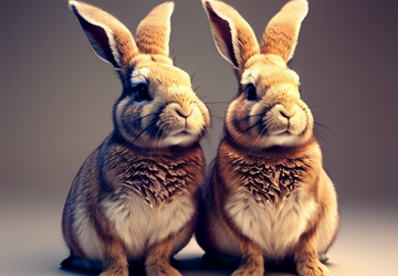 How to make a gift for rabbit