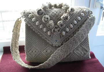 Сумка макраме