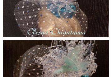 Шляпка- таблетка для маленькой модницы