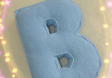 Интерьерные буквы-подушки