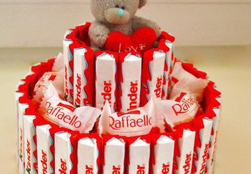 Торт из конфет