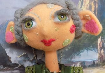 Кукла из фетра Камори