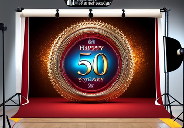 How to make a gift for 50th anniversary