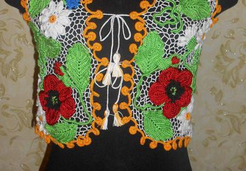 Жилет "Ромашки"