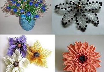 Бисероплетение: цветы