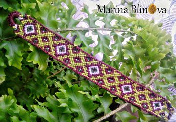 Фенечка с индейскими мотивами