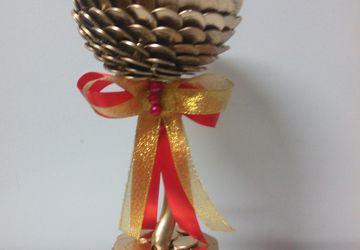 Денежный топиарий!