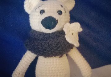 Мишка в шарфике