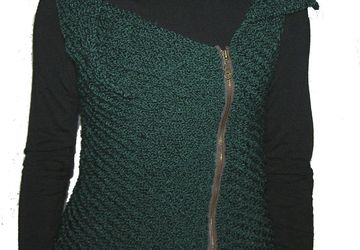 Жилет с застёжкой молнией