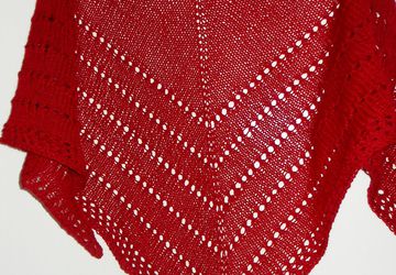 Шаль-косынка-бактус