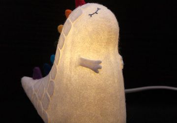 Светильник войлочный  Дракон