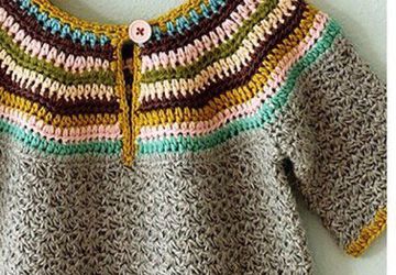 кофточка полосочка