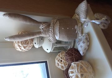 зайчик подвеска