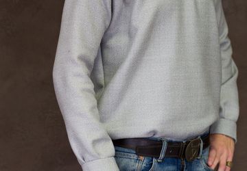 Мужская теплая рубаха