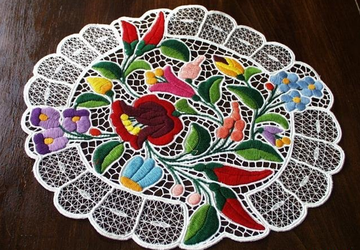 Вышивка Ришелье