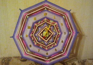 Часы-мандала