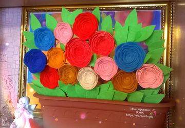 Розочки в горшочке