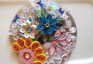 Бумажные чудеса: квиллинг-открытка