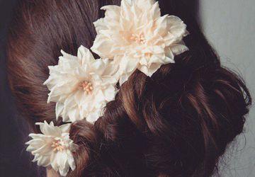 Украшения из шелка!