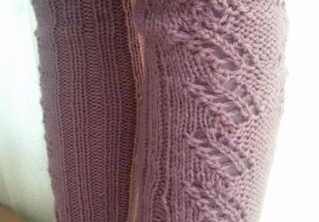 Гетры спицами