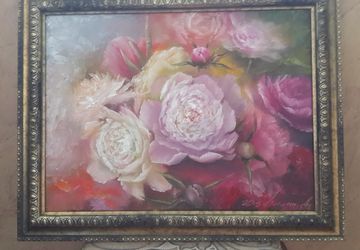 картина цветы