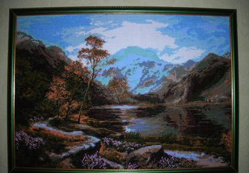 Озеро в Шотландии