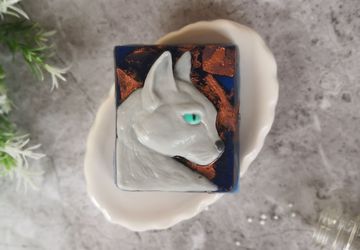 Мыло "Кошка на камне"