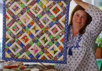 Quilt in Public Day - Шьём на публике